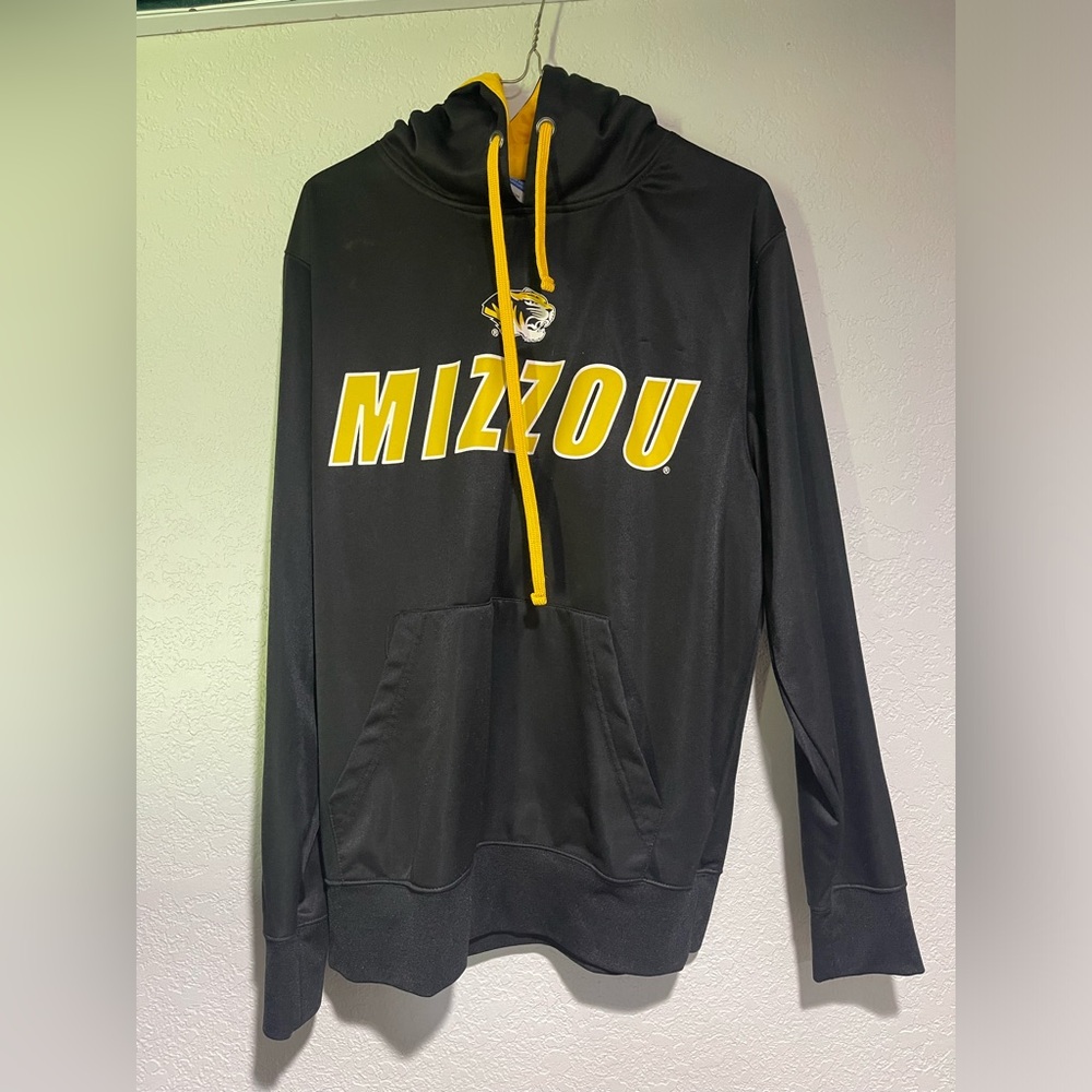 Missouri Mizzou Tigers Hoodie Pullover Large NCAA SEC Campus Heritage  Rare
